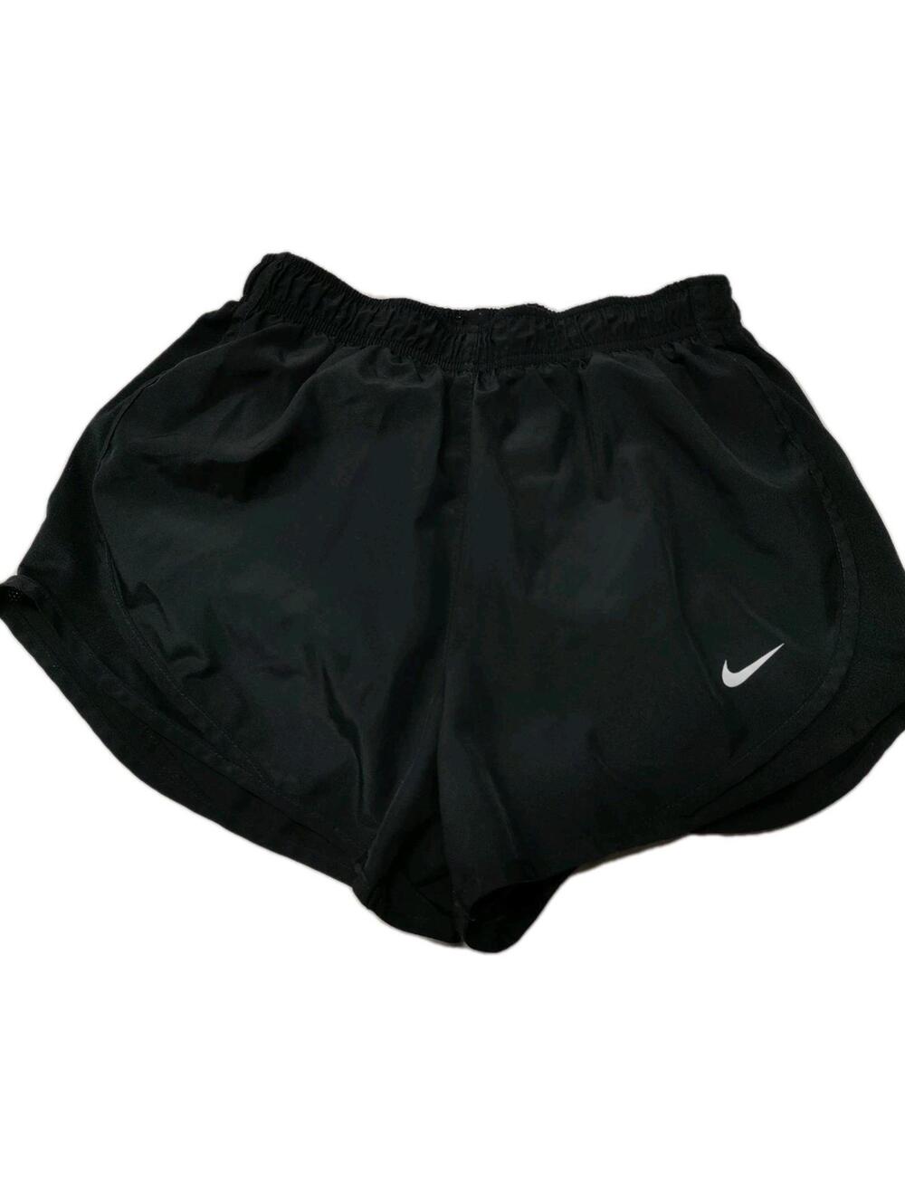 NIKE DRI FIT girls athletic Black shorts size small
